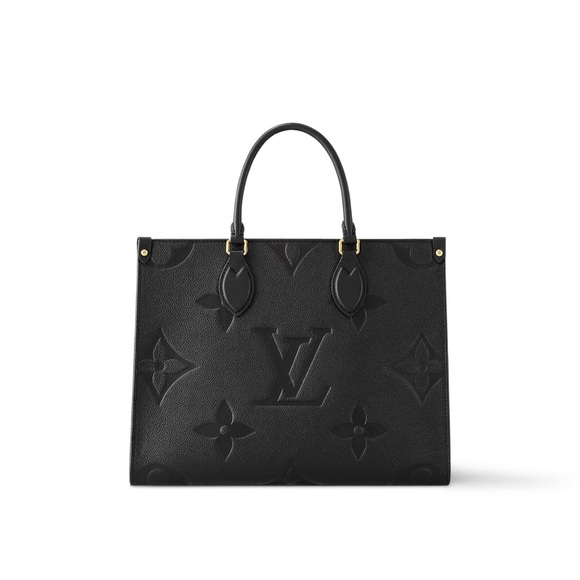 Louis Vuitton Handbags - Louis Vuitton Black Embossed Shoulder Bag